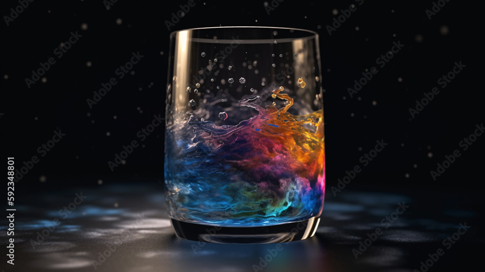 a glass filled with liquid sitting on top of a table a glass filled with liquid sitting on top of a table