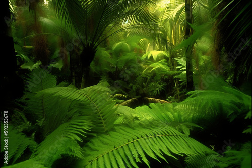 fern in the jungle