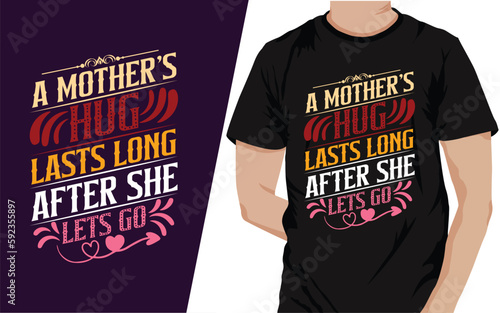 happy mothers dey t-shirt design