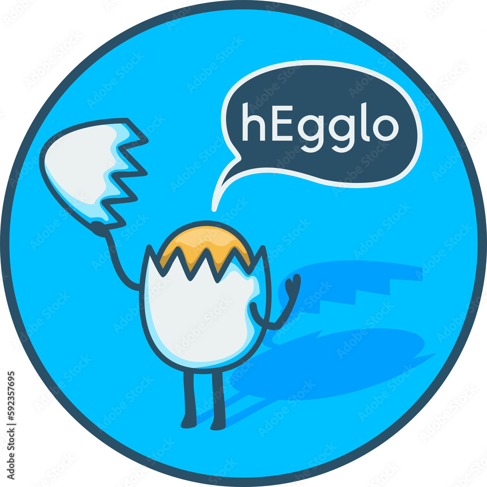 Hegglo, Funny Typography Quote Design for T-Shirt, Mug, Poster or Other Merchandise. Hegglo, Funny Typography Quote Design for T-Shirt, Mug, Poster or Other Merchandise.