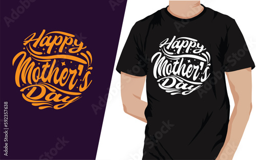 happy mothers dey t-shirt design