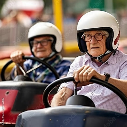 Fidele Senioren lieben Spass und Action bis ins hohe Alter