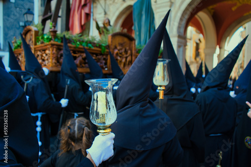 PROCESSION OF THE DRUNKARDS IN CUENCA, RELIGION OR FUN photo