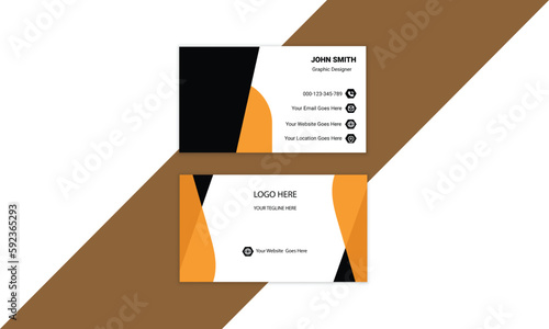 Creative layout corporate identity. professional business card template, visiting card, business card template.