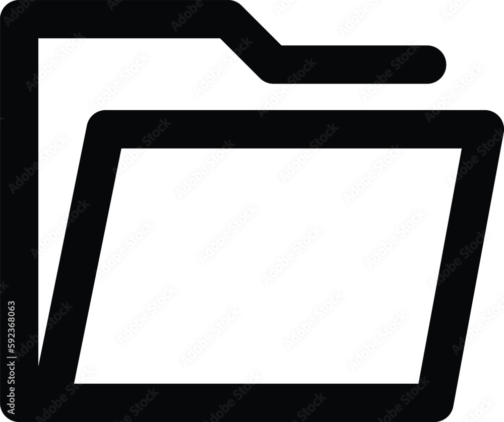 Folder icon vector . Admin sign. Office symbol in trendy style Folder icon vector . Admin sign. Office symbol in trendy style