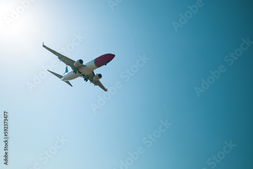 Landing of a commercial aircraft