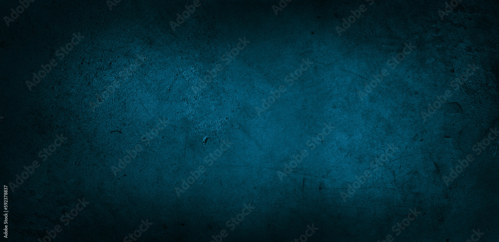 Fototapeta premium Blue textured concrete