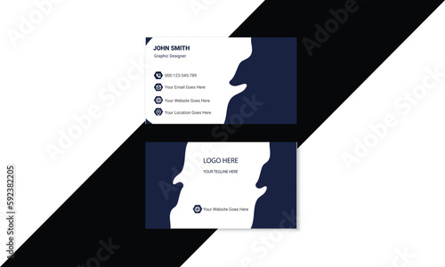 . Creative and modern business Card Design Template Set. Clean professional business card template, visiting card, business card template.
