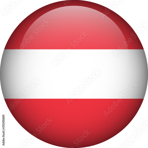 Free Download Austria flag button. Emblem of Austria. Vector flag, symbol. Colors and proportion correctly. - GFXLoad