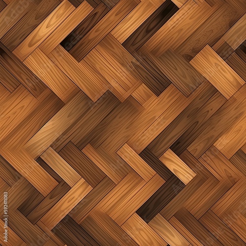 Wooden texture tile  AI generated
