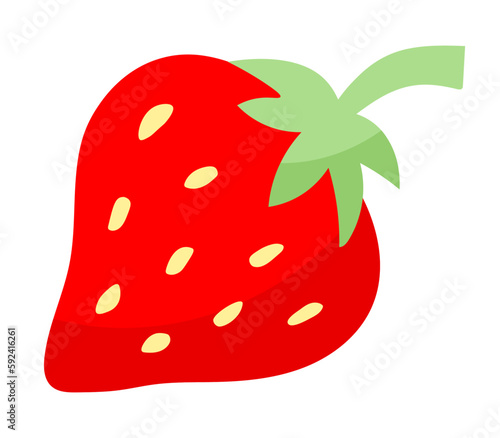 Truskawka ilustracja