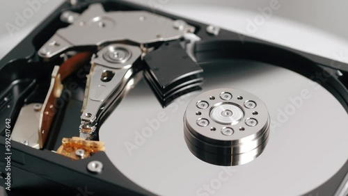 Wallpaper Mural Computer hard drive. Digital technology. Hard Disk Drive. Torontodigital.ca