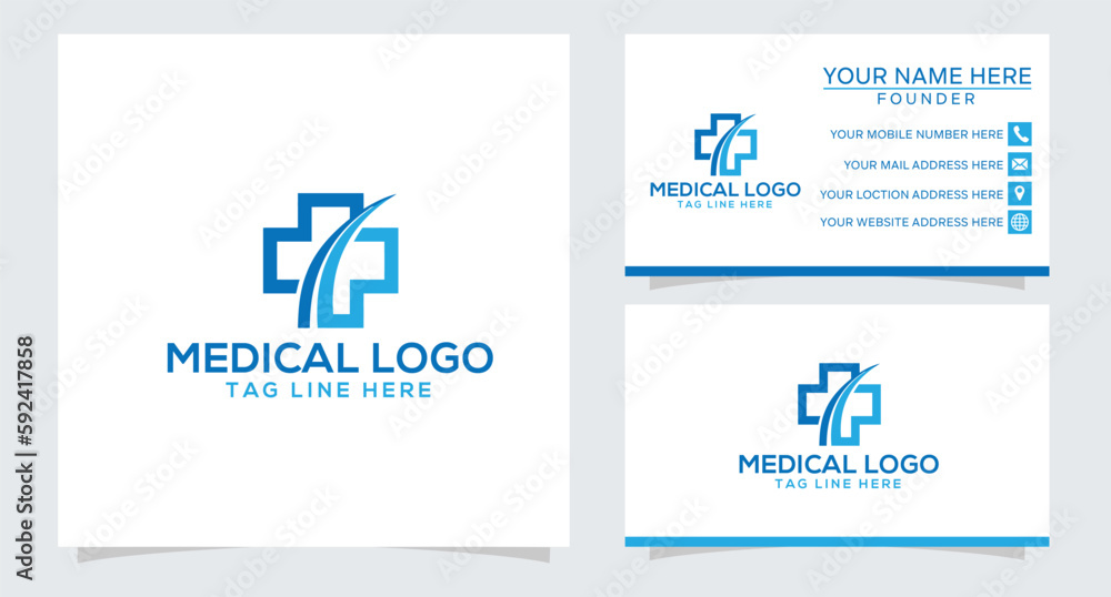 medical tech logo designs template, healthcare logo designs
