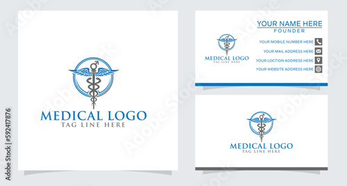 Medical Icon - Caduceus - Rod of Hermes
