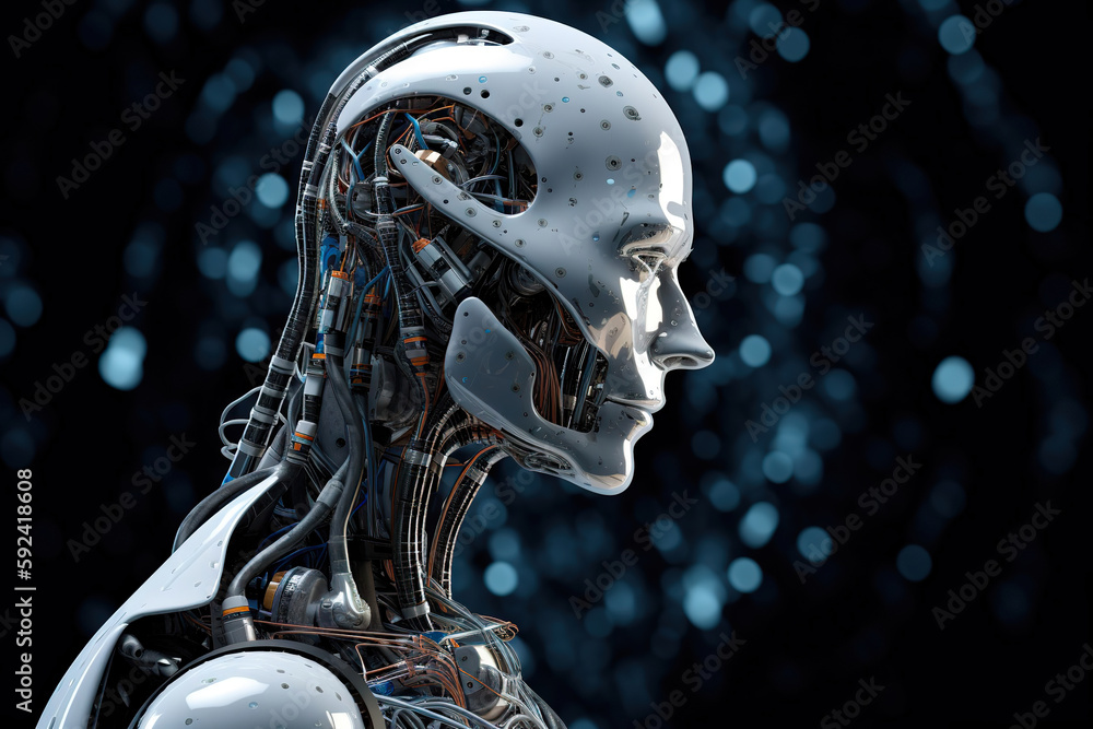 3d render of a robot 3d render of a robot