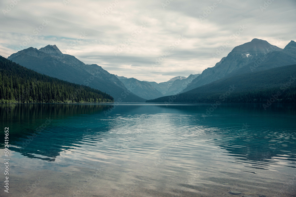 Bowman Lake,Montana