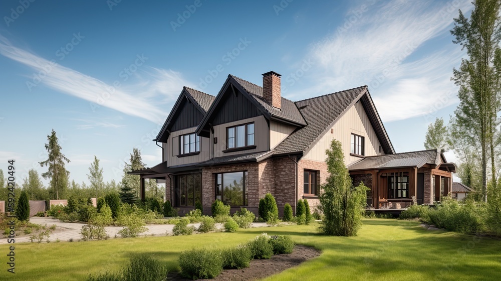 A Dream Come True: Magnificent New Home on a Lush Garden Lawn A Dream Come True: Magnificent New Home on a Lush Garden Lawn