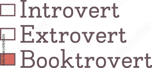 Introvert Extrovert Booktrovert,
Book Lover SVG, Reading SVG