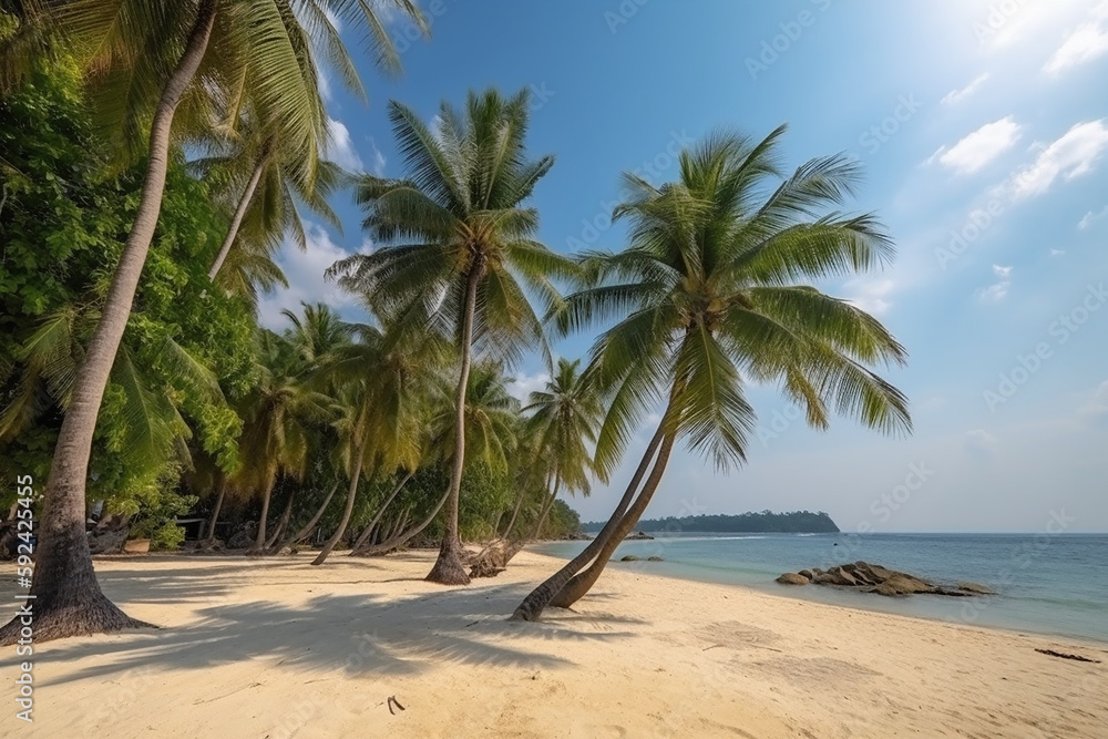 paisagem praia linda tropical paisagem praia linda tropical