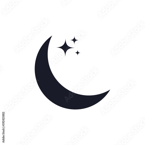 moon and stars