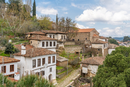 Sirince Village street view in Turkey