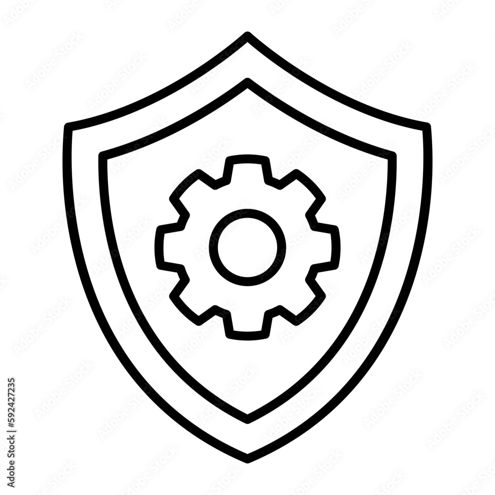 Inflation Management Thin Line Icon Inflation Management Thin Line Icon
