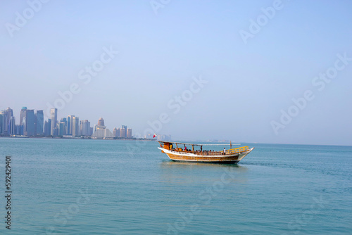 boat on the sea