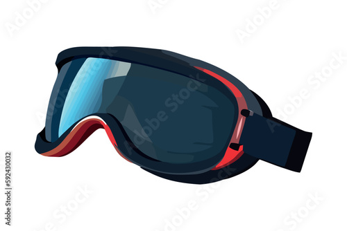 Protective eyewear for winter sports adventure