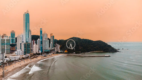 Konstfotografi Cidade Litoral Balneário Camboriú BC SC Santa Catarina Prédios Altos Construtora