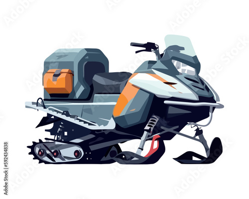 Driving adventure motorcycle race on off road terrain