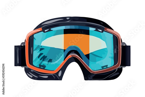 Protective eyewear for winter sports adventure