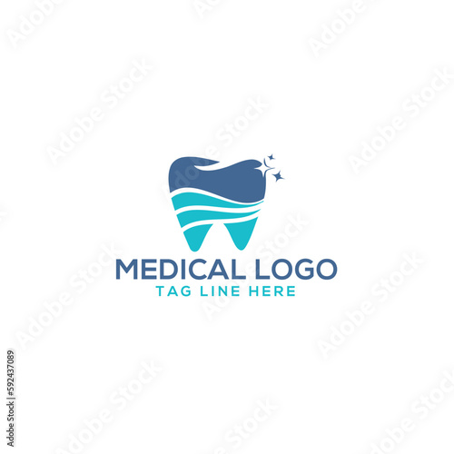 dental vector logo design
