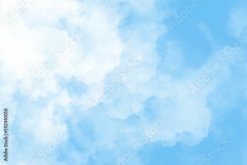 blue sky background