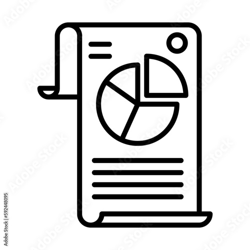 Document Icon Design vector Template Illustration