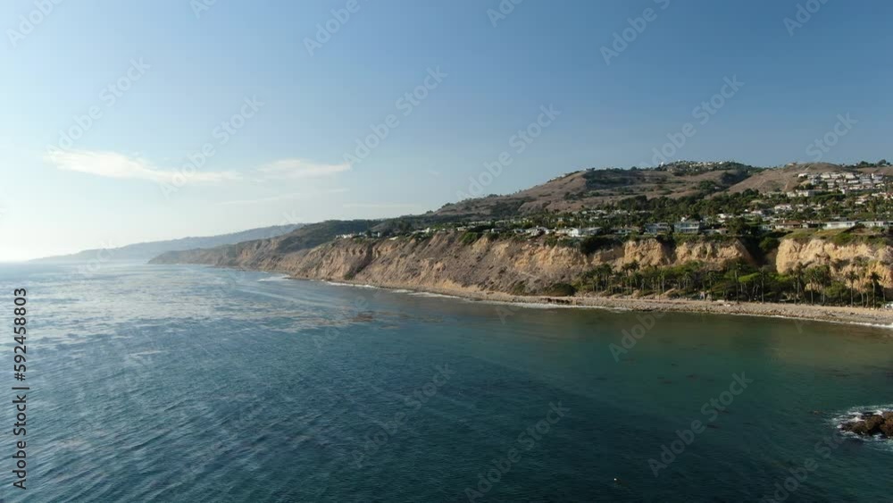 California Coastal City White Point Aerial Shot R in Palos Verdes Southern California California Coastal City White Point Aerial Shot R in Palos Verdes Southern California