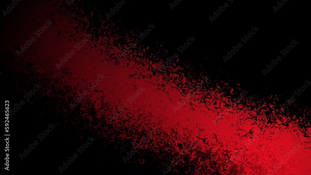Illustration of a red abstract glowing diagonal stripe on a black background