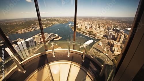 Bird's Eye View of Sydney © Emojibb.Family