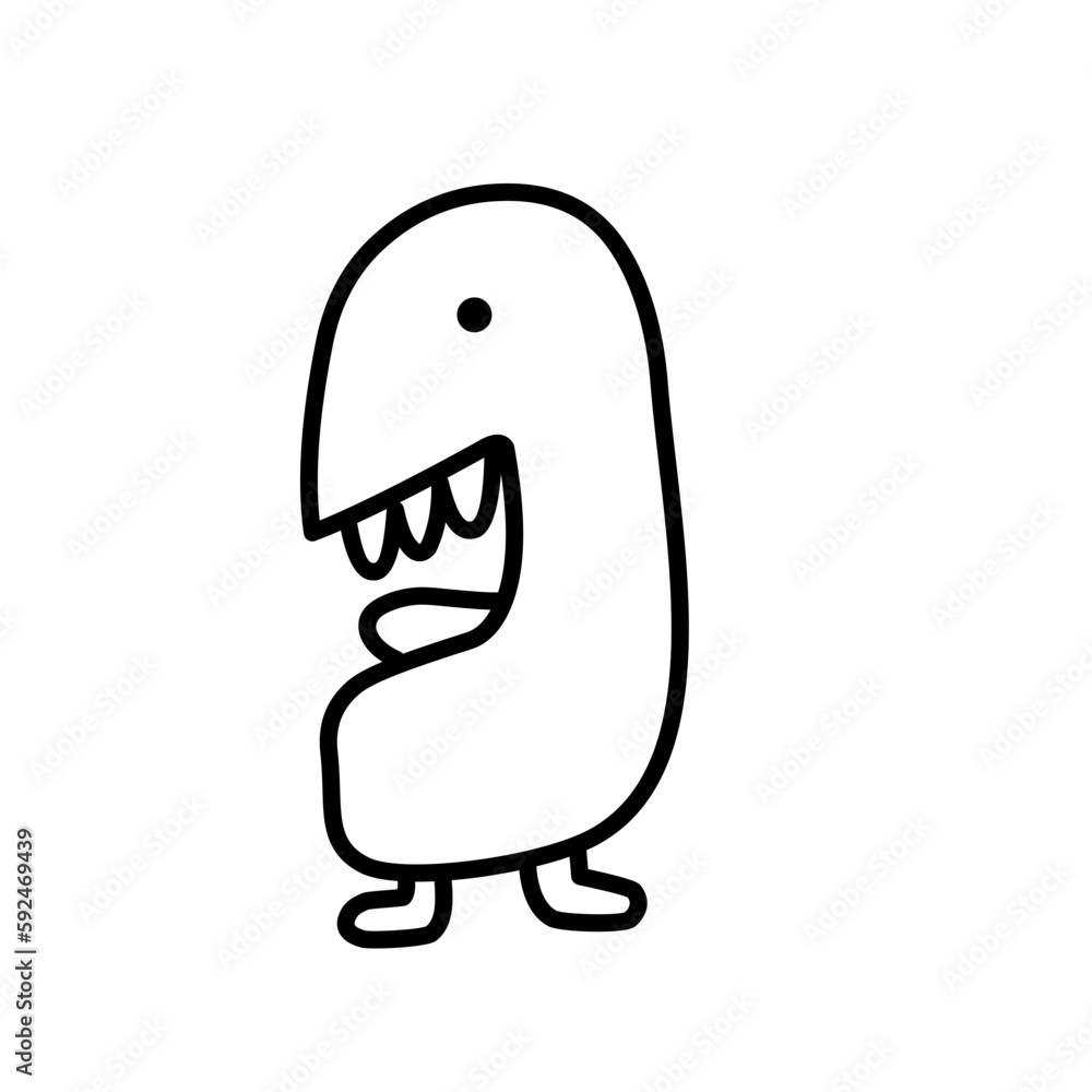 monster cartoon monster cartoon
