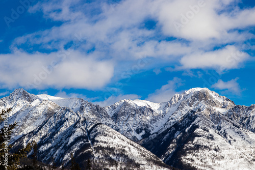Winter Wonderland of Pristine Beauty in the Rocky Mountains © Joel