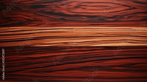 Exotic Bolivian Rosewood Texture Wood Background - generative ai