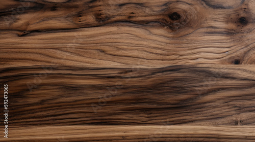 Aged Walnut Texture Wood Background - generative ai