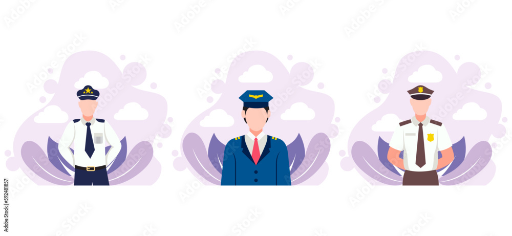 Labour Day Flat Bundle Design Illustration Labour Day Flat Bundle Design Illustration