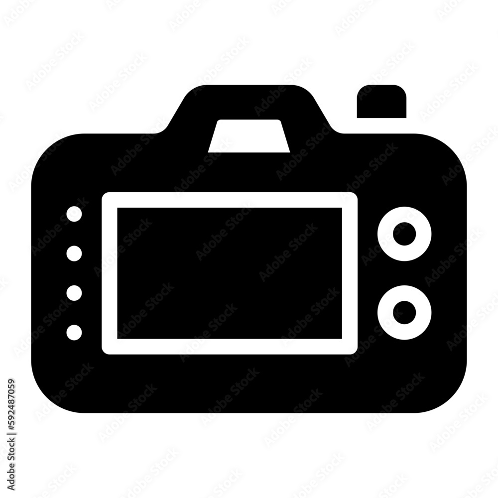 back camera glyph icon back camera glyph icon