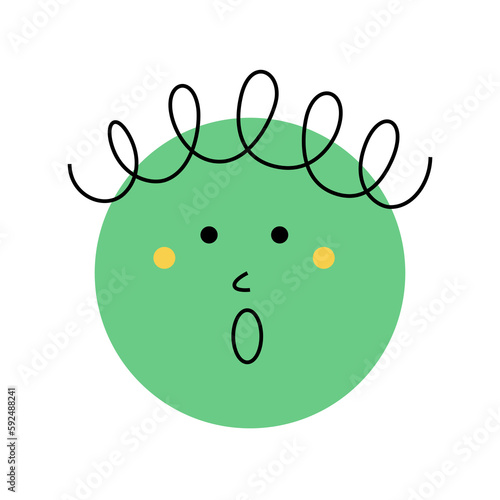 green people character