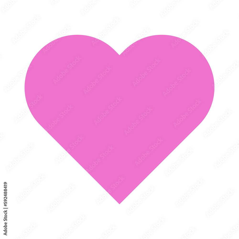 pink heart symbol