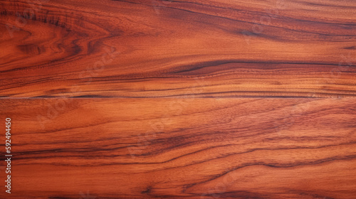 Exotic Afzelia Wood Texture Wooden Background - generative ai photo