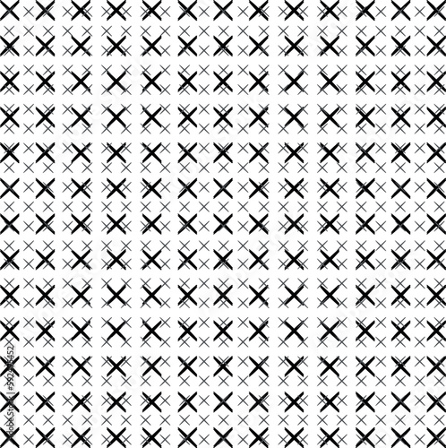 Large and small crosses or sights form a complex texture.