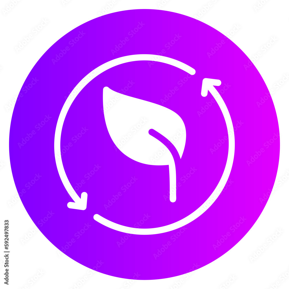 cycle gradient icon cycle gradient icon