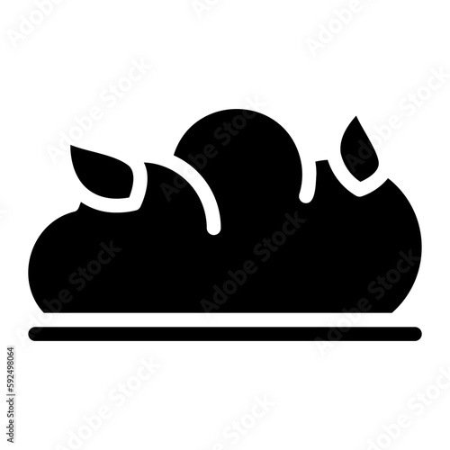 manure glyph icon