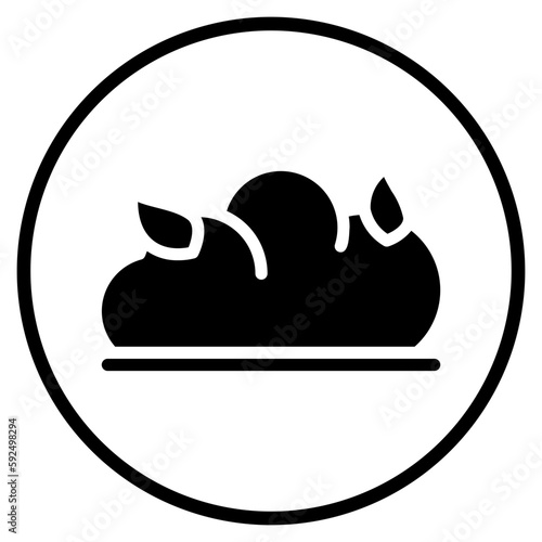 manure glyph icon